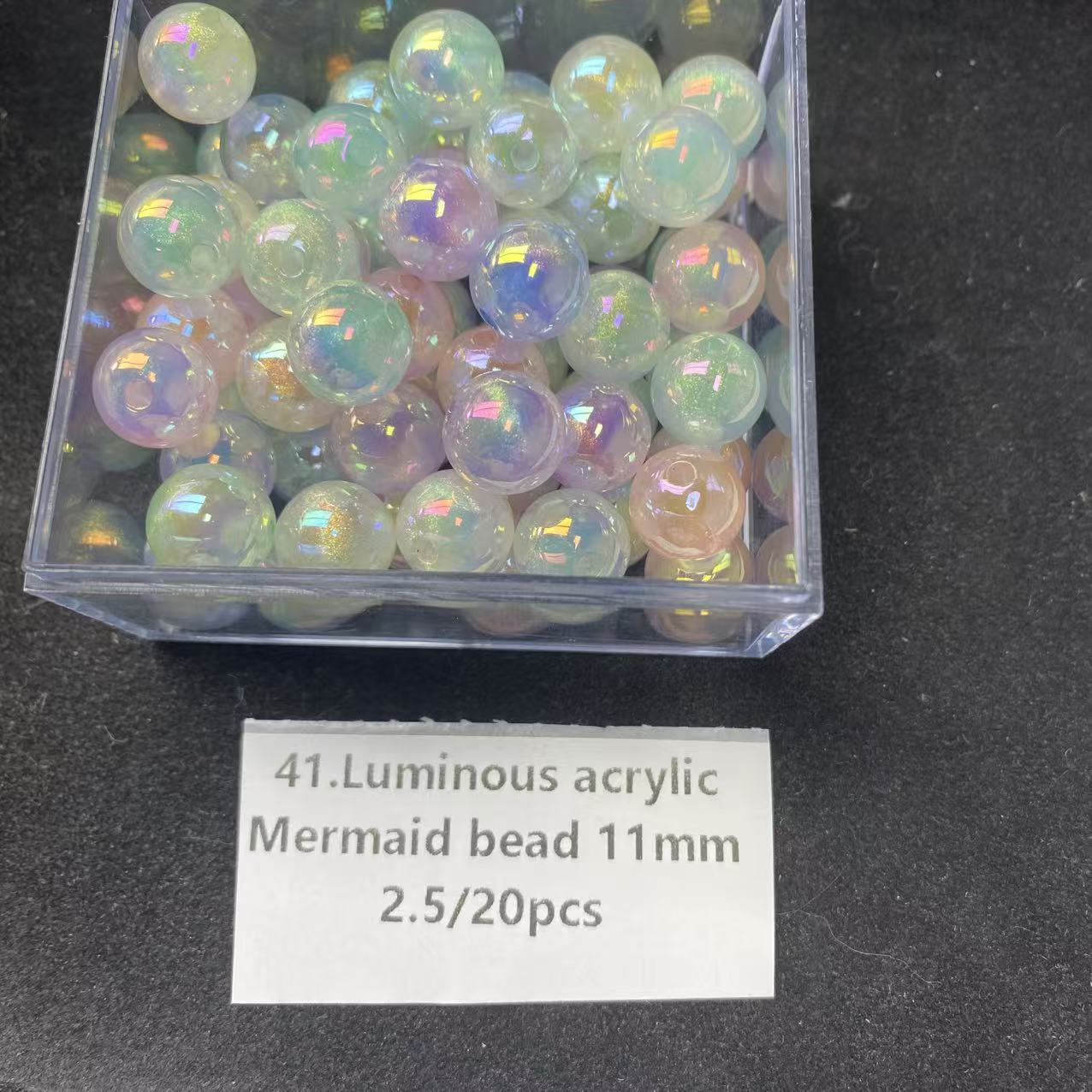 One bowl crystal bead- Felicity-can make 6pcs bracelets 8.25