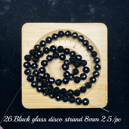 One bowl crystal bead- Felicity-can make 6pcs bracelets 9.2