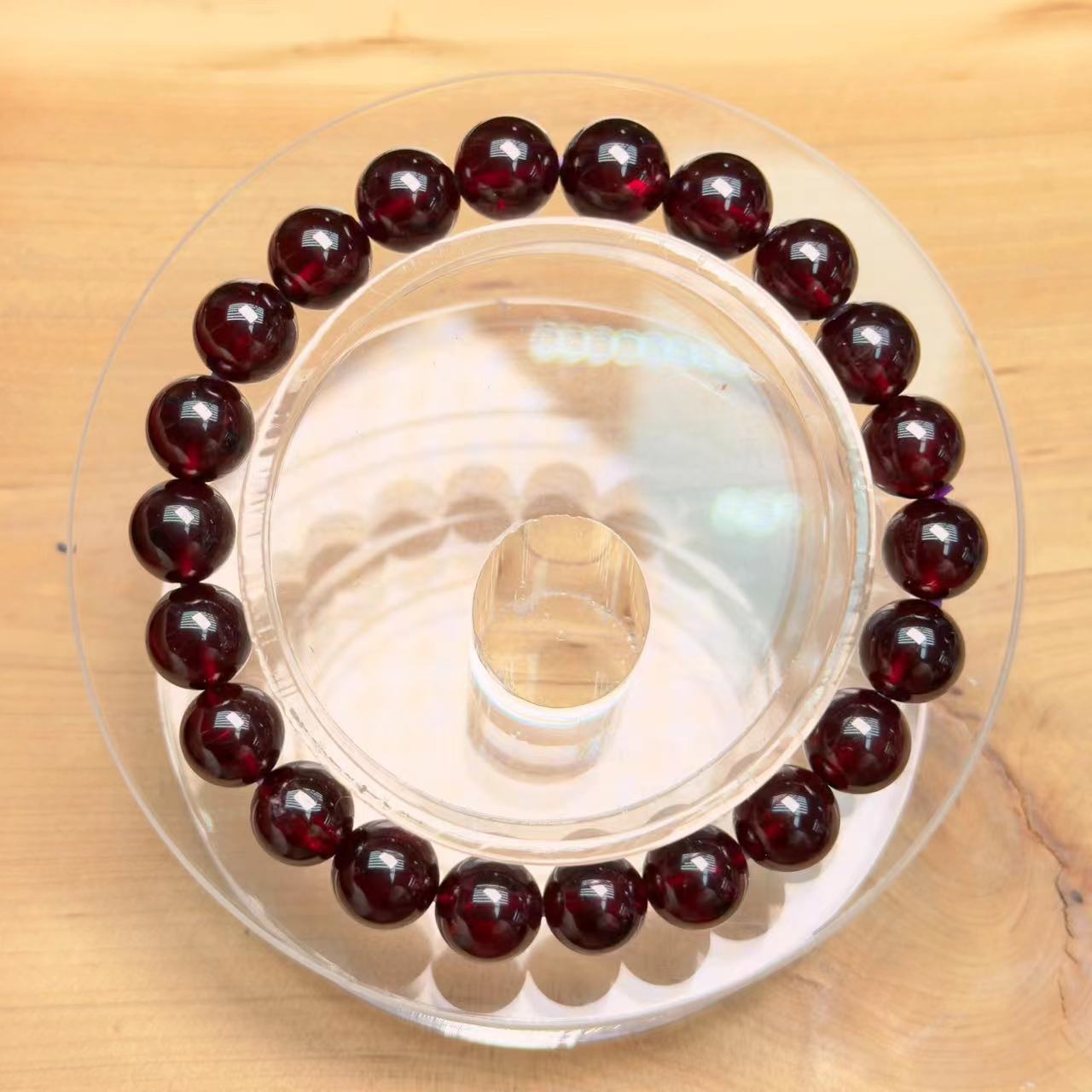 High quality garnet bracelet 8mm 1pc