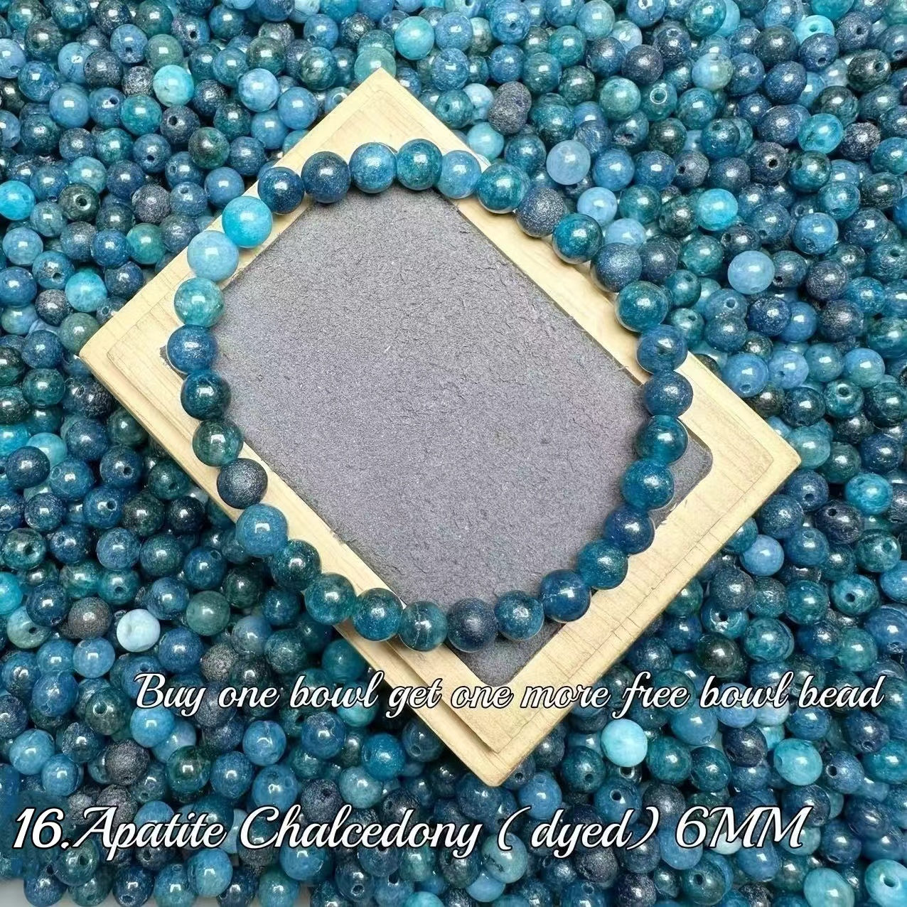 One bowl crystal bead- Felicity-can make 6pcs bracelets 7.27