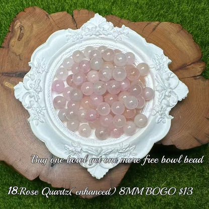 One bowl crystal bead- Felicity-can make 6pcs bracelets 6.27