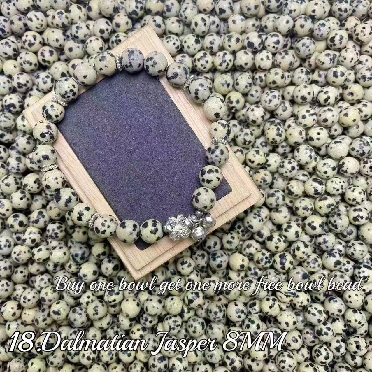 One bowl crystal bead- Felicity-can make 6pcs bracelets 6.22