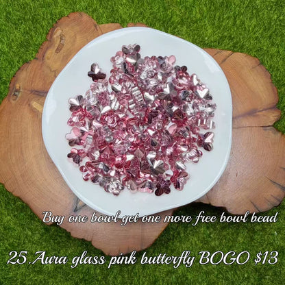 One bowl crystal bead- travis00-can make 6pcs bracelets 10.4