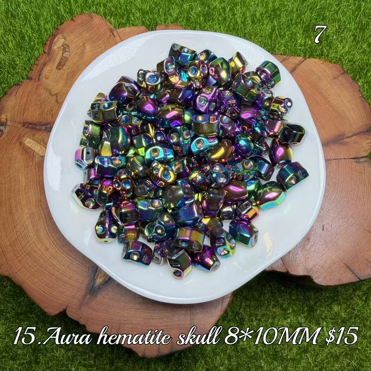 One bowl crystal bead- travis00-can make 6pcs bracelets 8.25