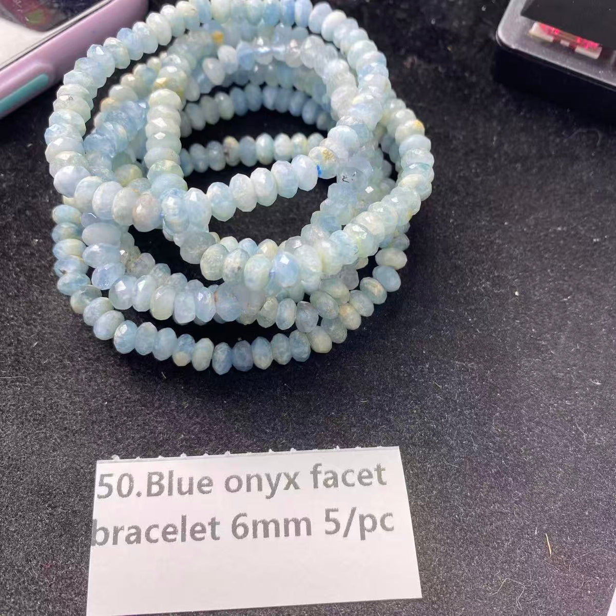 One bowl crystal bead- Felicity-can make 6pcs bracelets 9.24