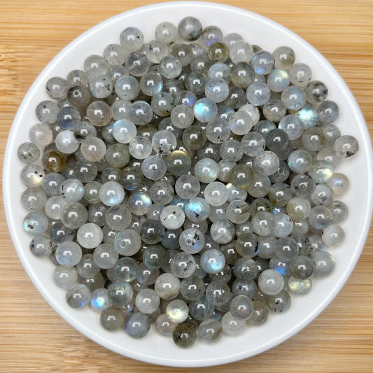 Labradorite  BUY 1 GET 1 FREE crystal bead 168pcs_ 1 bowl 6mm（BOGO84）