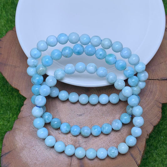Larimar bracelet 6-7mm 1pc (SL72)