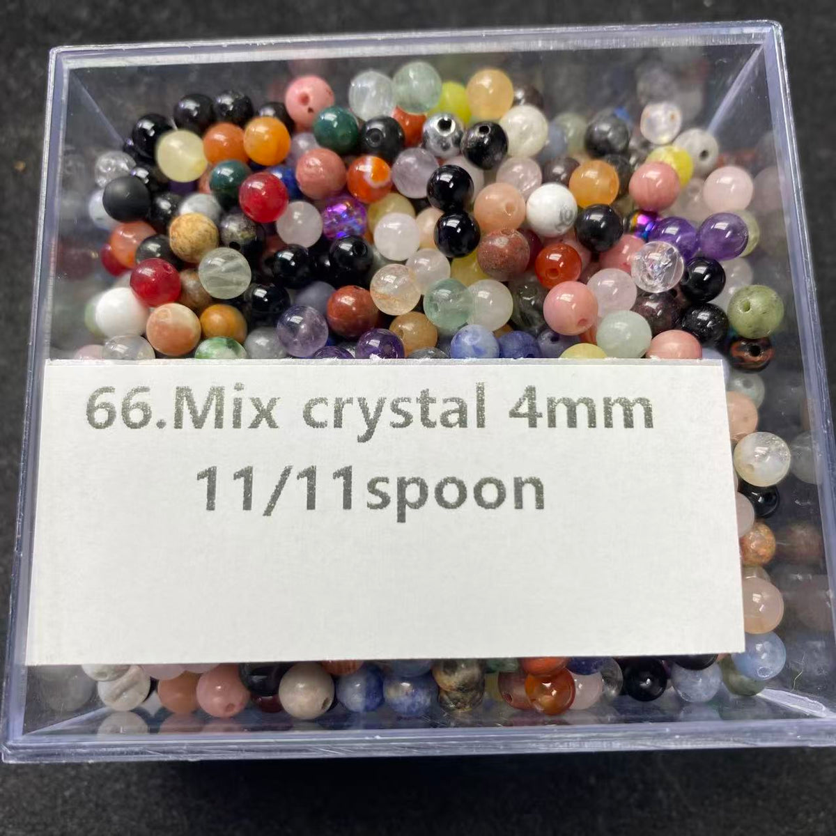 One bowl crystal bead- Felicity-can make 6pcs bracelets 10.7