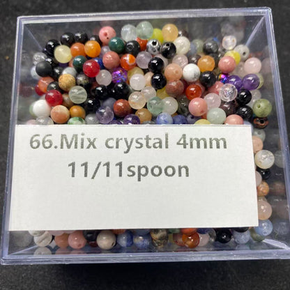 One bowl crystal bead- Felicity-can make 6pcs bracelets 10.7