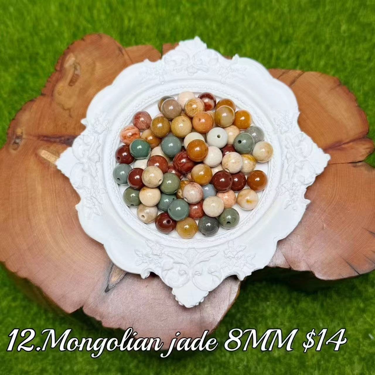 One bowl crystal bead- Felicity-can make 6pcs bracelets 8.26