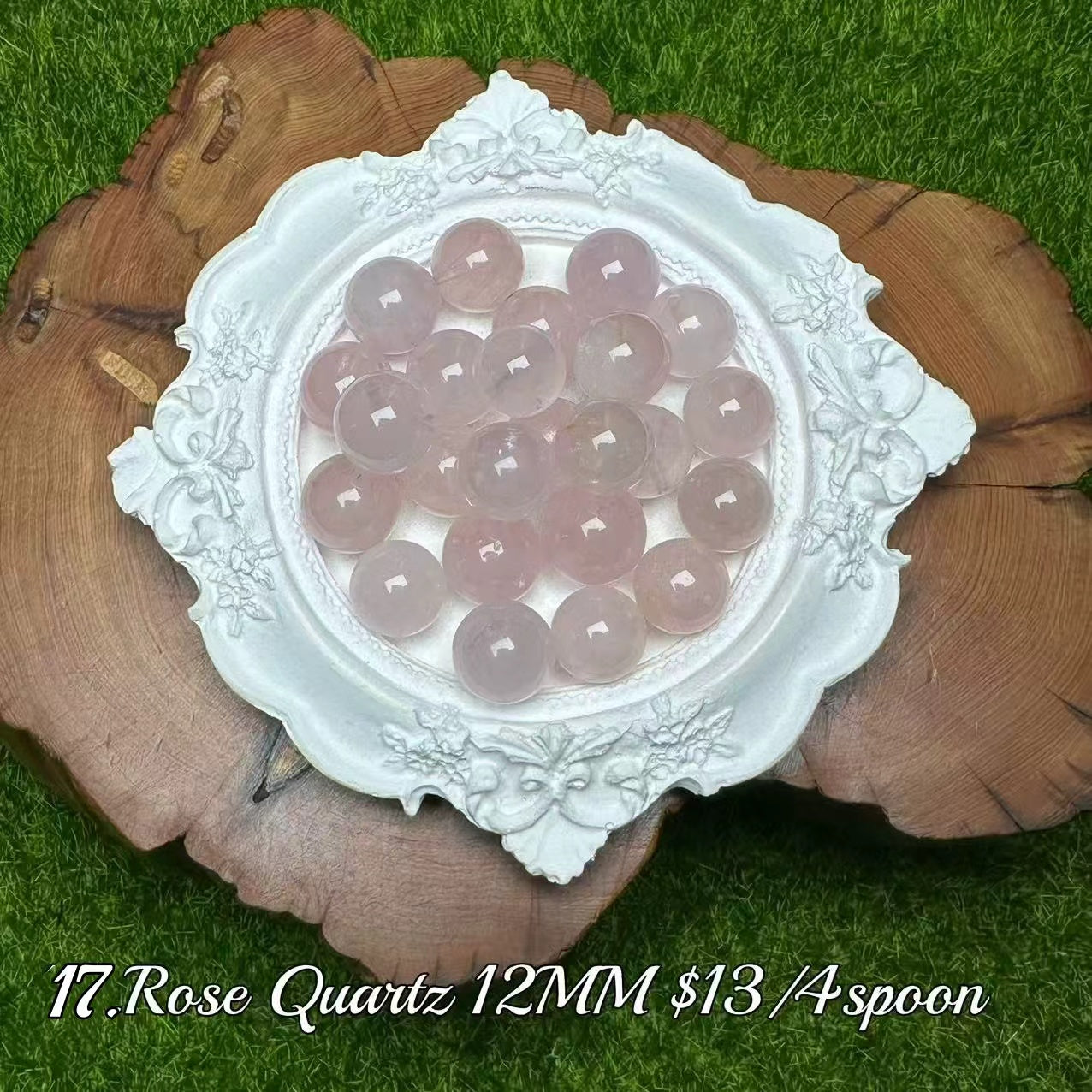 One bowl crystal bead- Felicity-can make 6pcs bracelets 8.6