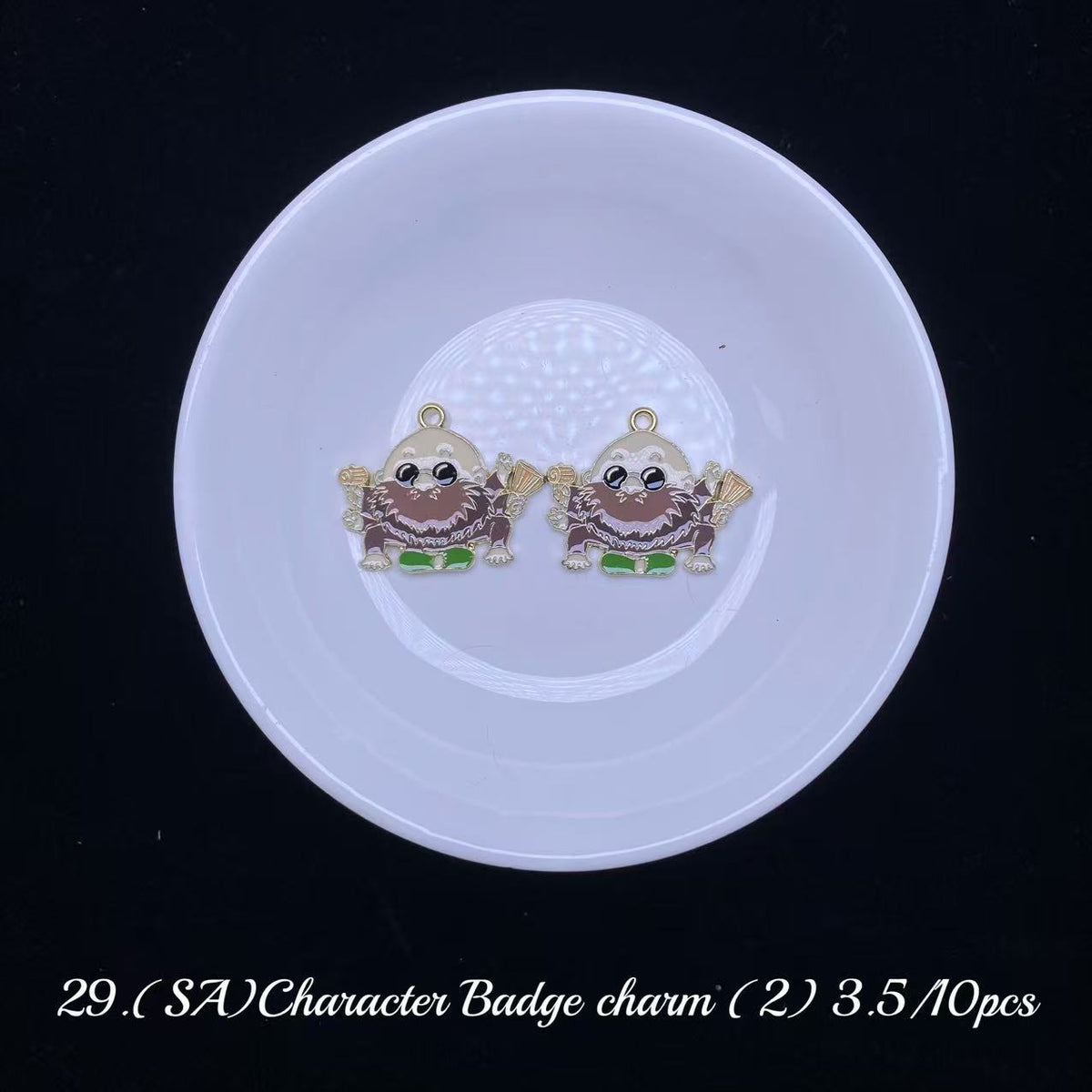 One bowl crystal bead- Felicity-can make 6pcs bracelets 9.21