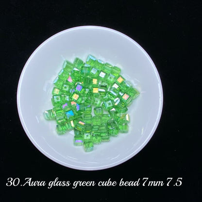 One bowl crystal bead- Felicity-can make 6pcs bracelets 8.15