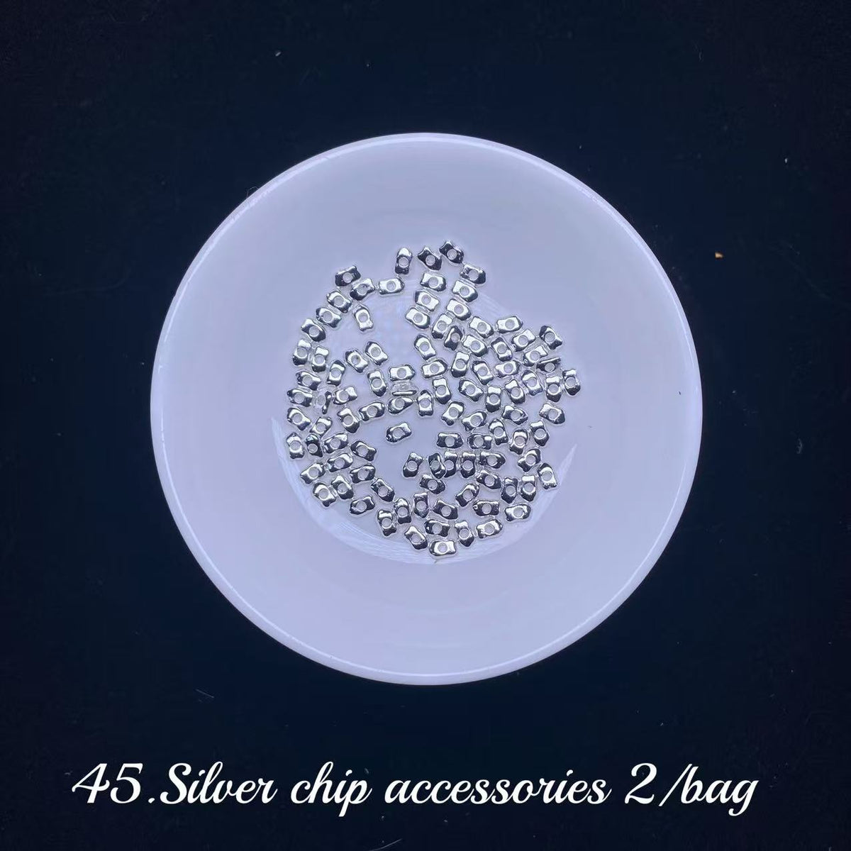 One bowl crystal bead- Felicity-can make 6pcs bracelets 10.7