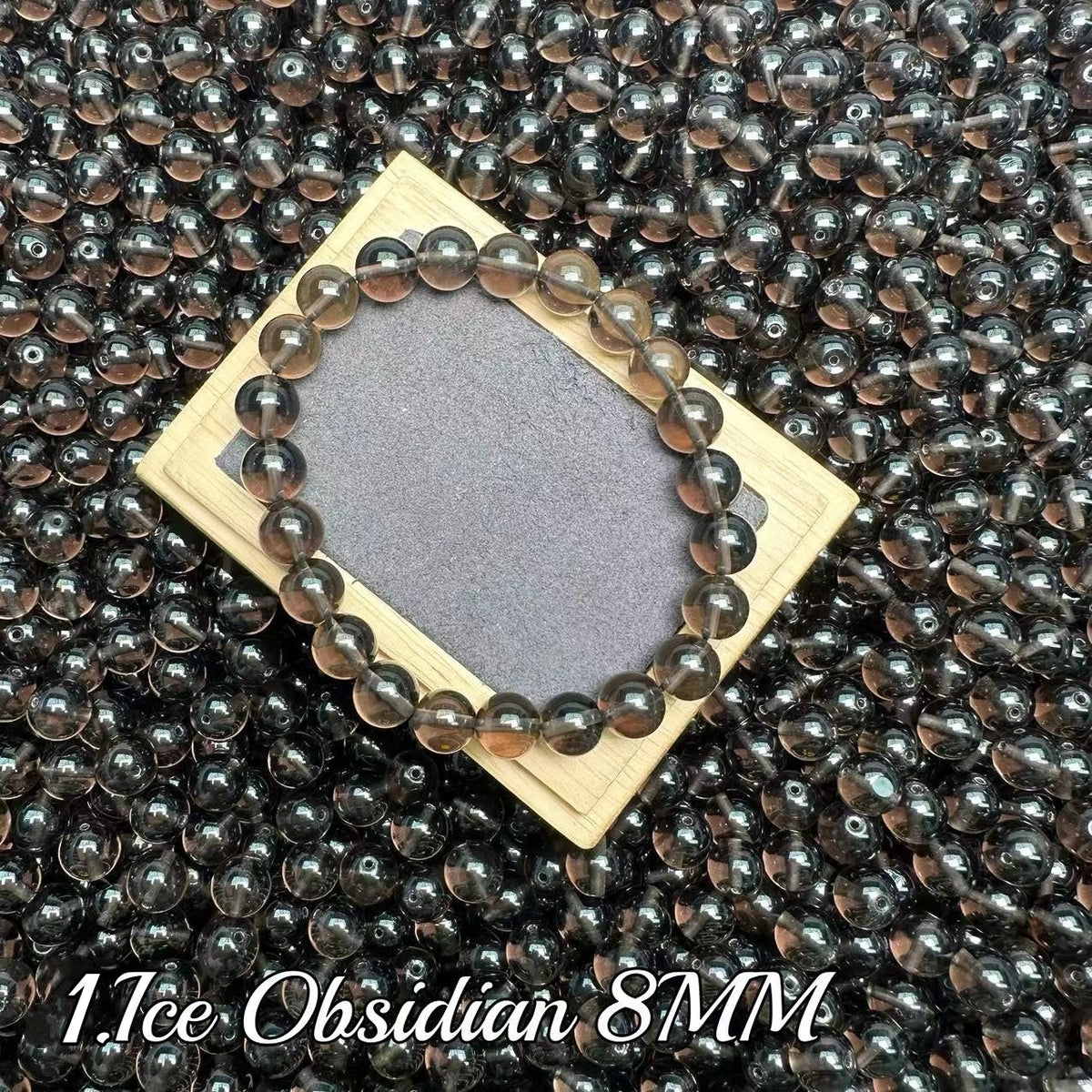 One bowl crystal bead- travis00-can make 6pcs bracelets 10.5