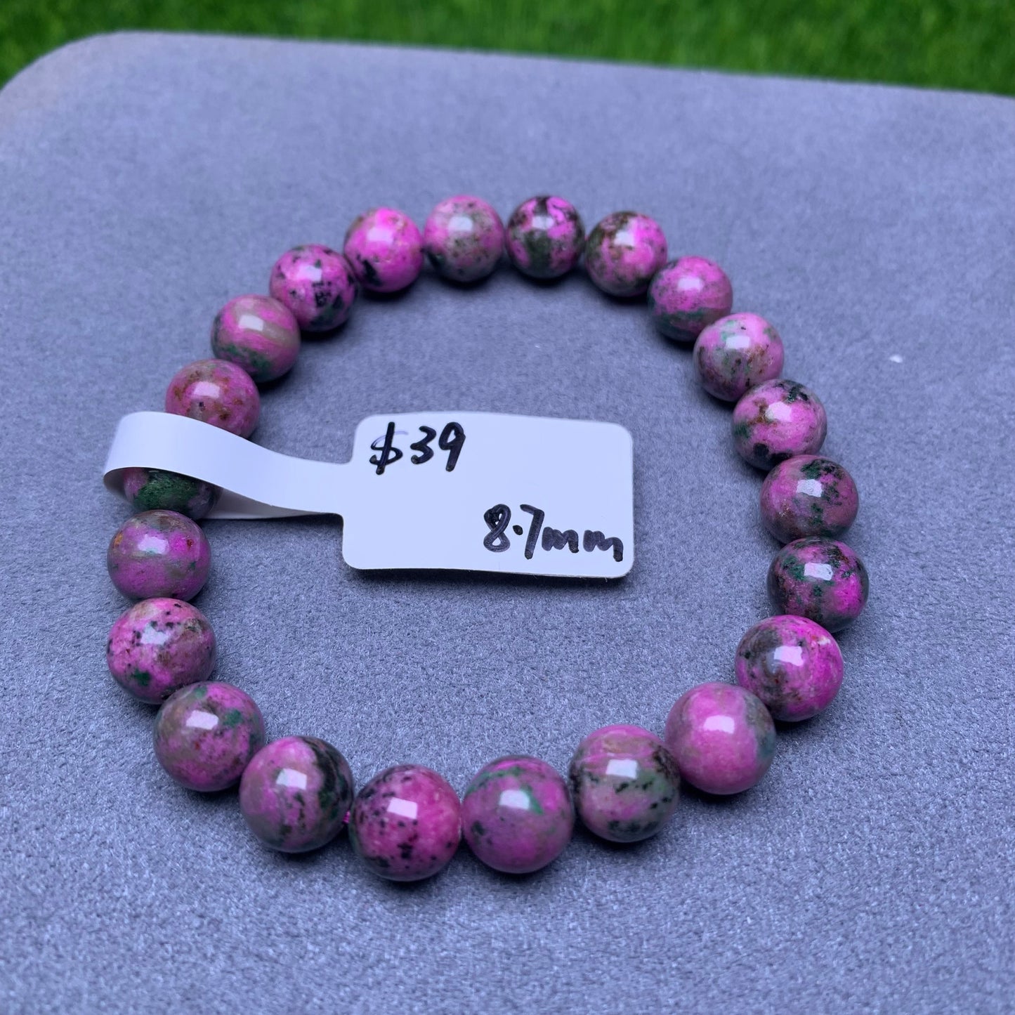 Pink Sugilite/Cobaltocalcite-Top Grade-Best Quality  Bracelet Travis/Felicity