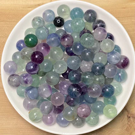 Fluorite bead 108pcs_ 1 bowl 10mm（TEN42）