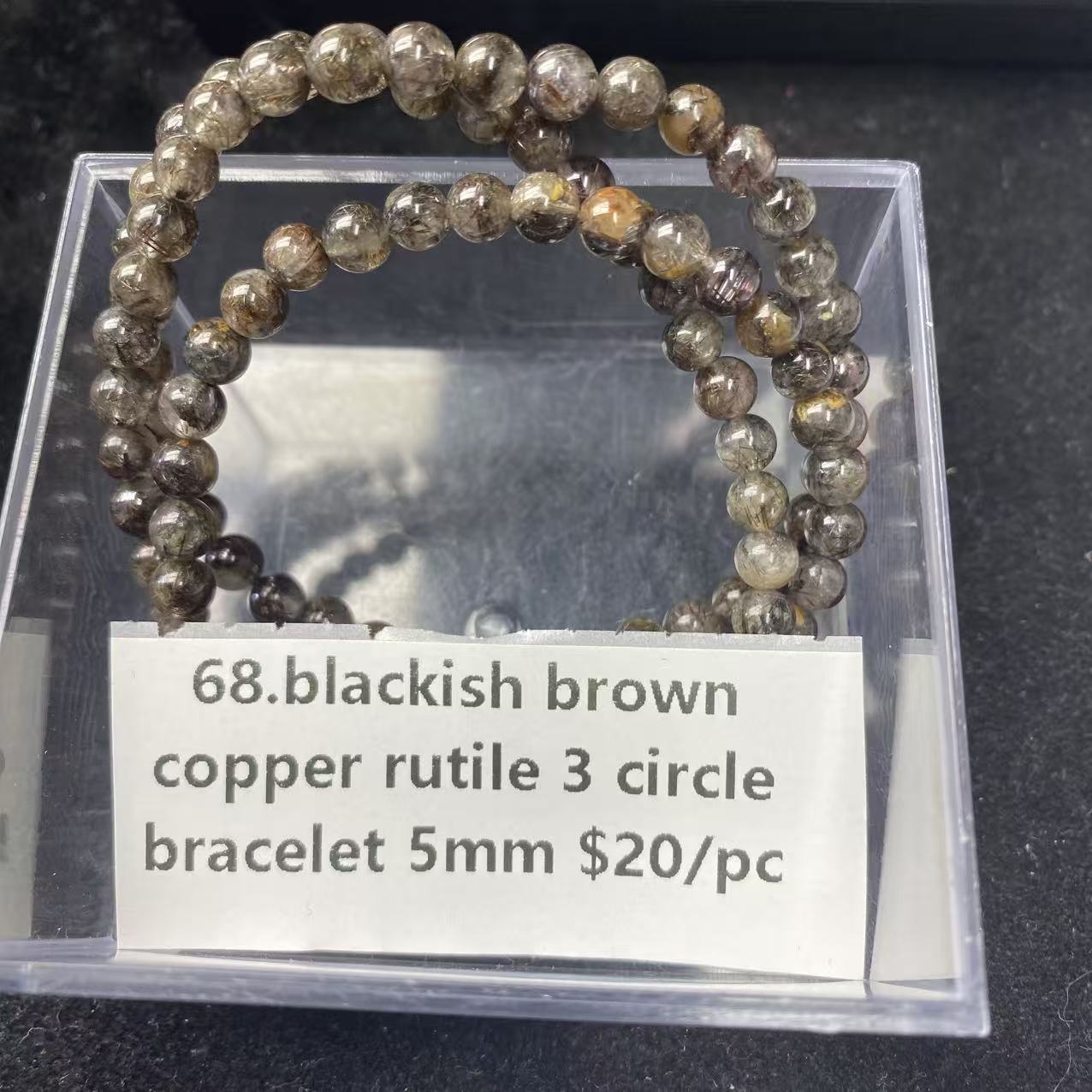 One bowl crystal bead- Felicity01-can make 6pcs bracelets 4.20