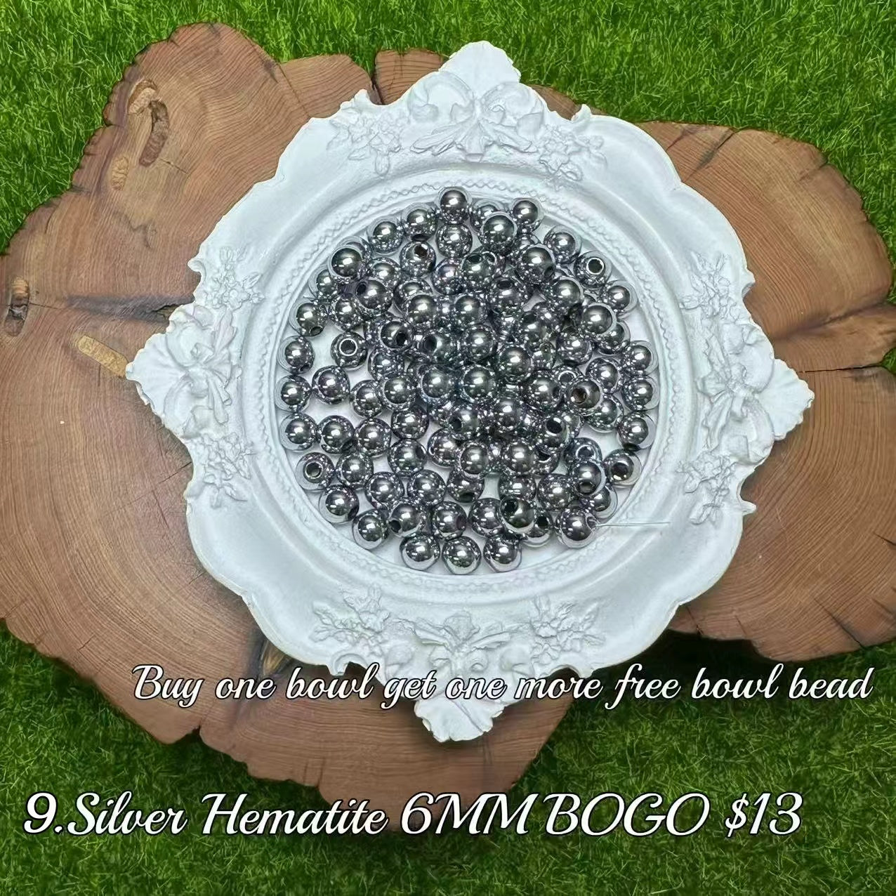 One bowl crystal bead- Felicity-can make 6pcs bracelets  6.6