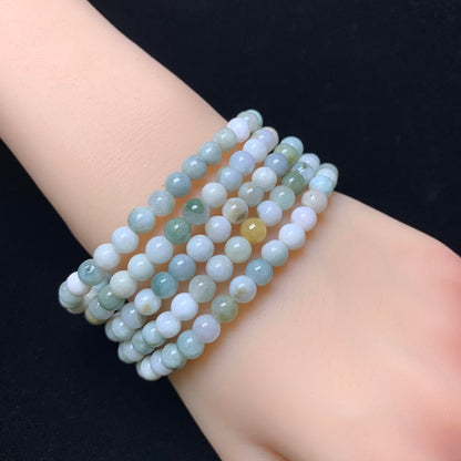 Jadeite bracelet 5-6mm 1pc (SL39)