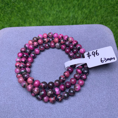 Pink Sugilite/Cobaltocalcite-Top Grade-Best Quality  Bracelet Travis/Felicity