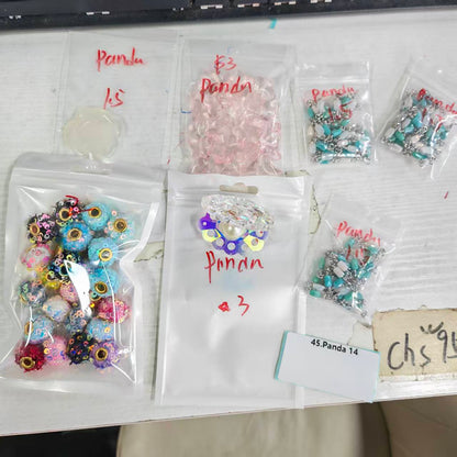 One bowl crystal bead- travis00-can make 6pcs bracelets 10.5