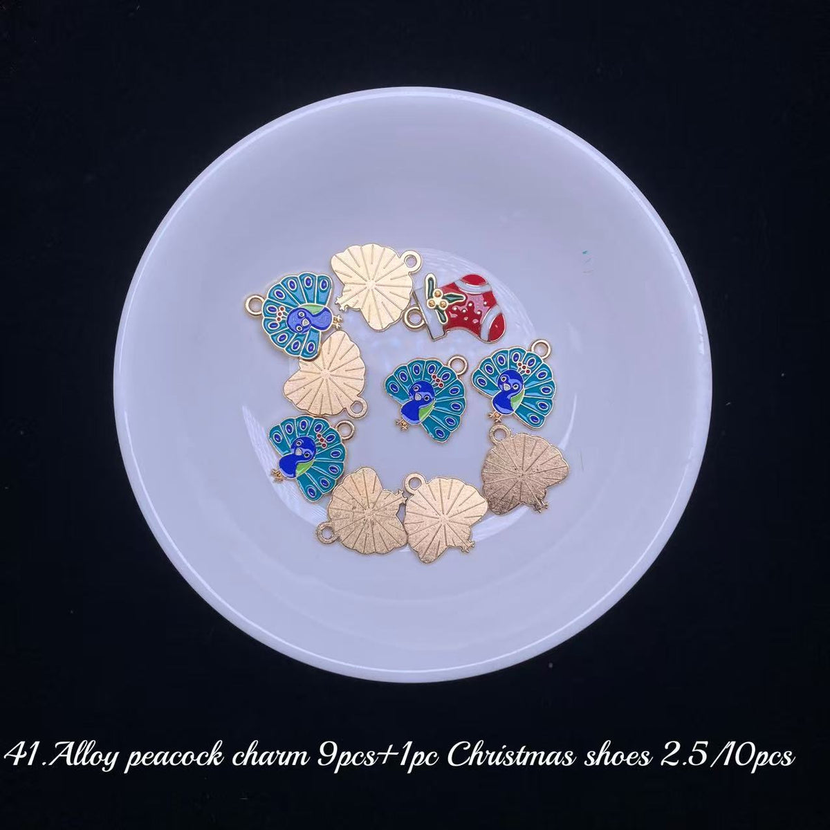 One bowl crystal bead- Felicity-can make 6pcs bracelets 9.18