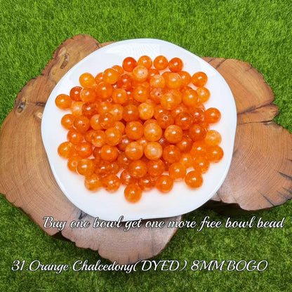 One bowl crystal bead- Felicity-can make 6pcs bracelets 8.22