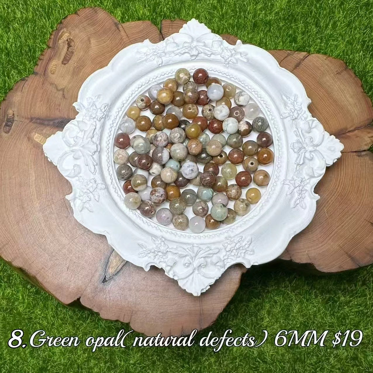 One bowl crystal bead- Felicity-can make 6pcs bracelets 6.11