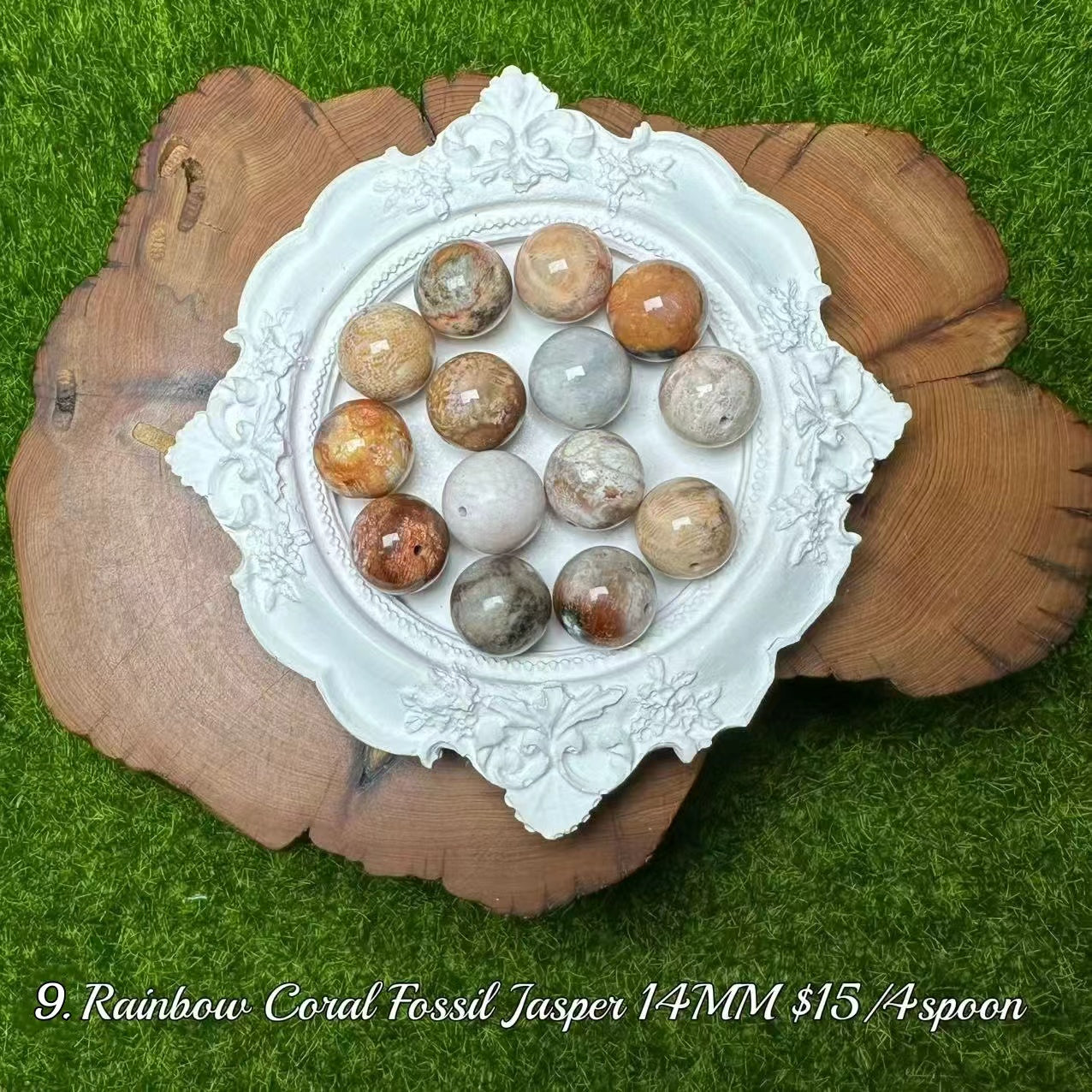 One bowl crystal bead- Felicity-can make 6pcs bracelets 6.5