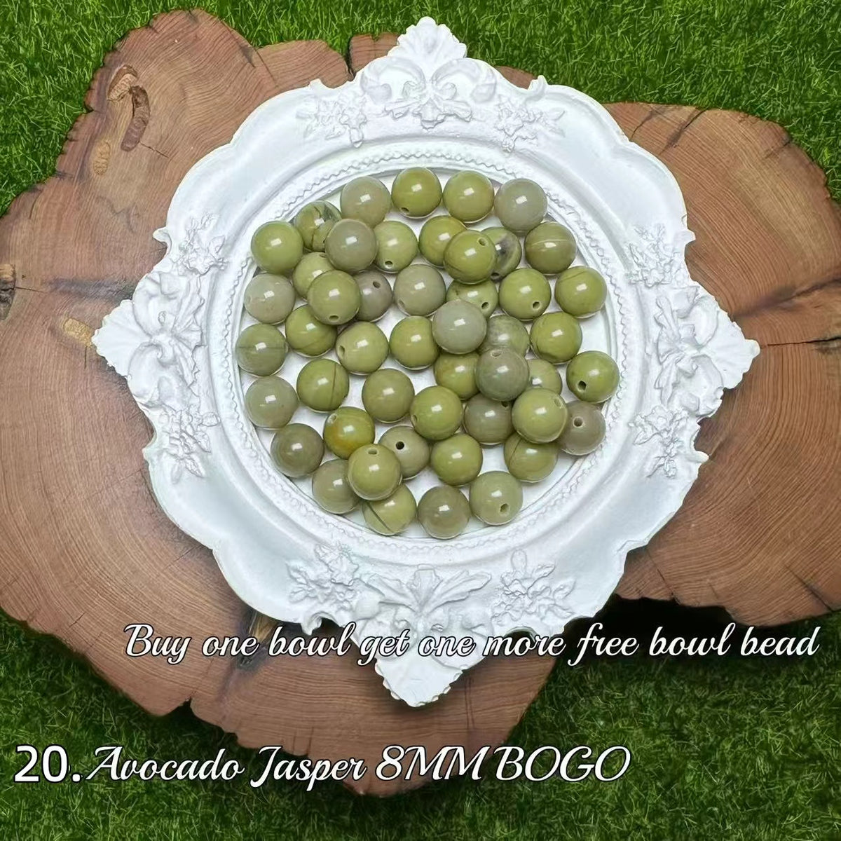 One bowl crystal bead- Felicity-can make 6pcs bracelets 9.21
