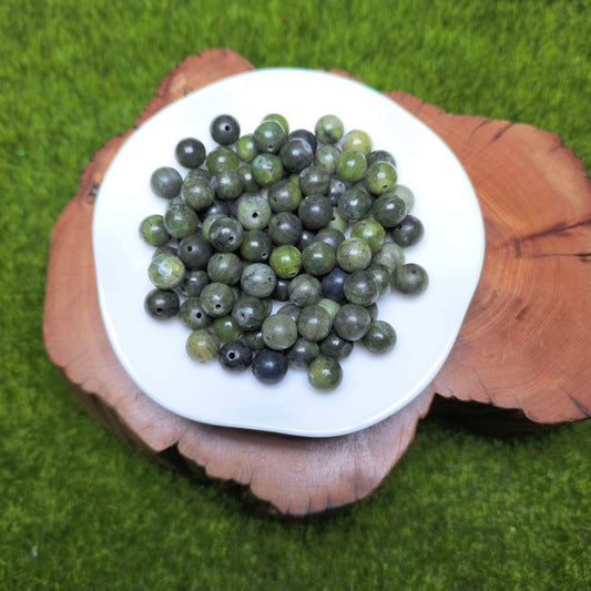 Jade Verde COMPRA 1 OBTEN 1 GRATIS cuenta 132pcs_ 8mm 1 tazón (BOGO13)