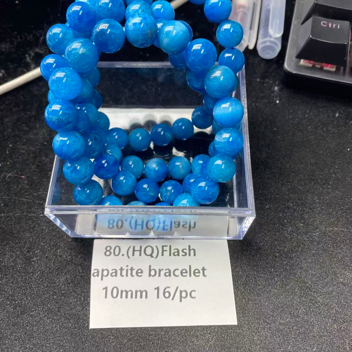 One bowl crystal bead- Felicity-can make 6pcs bracelets 9.18