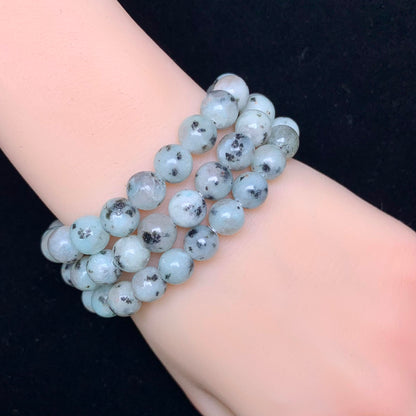 Kiwi Jasper bracelet 8mm 1pc (SL130)