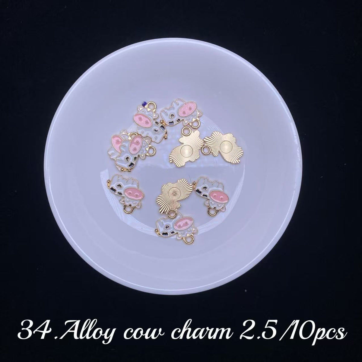 One bowl crystal bead- Felicity-can make 6pcs bracelets 9.18