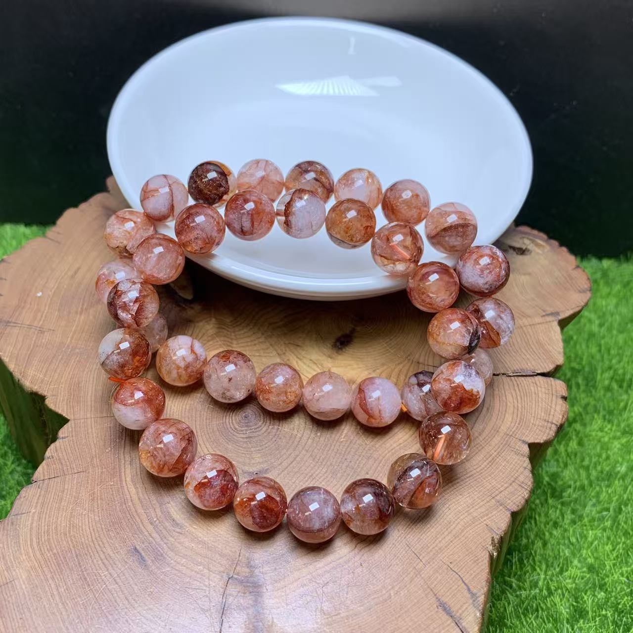 Fire Quartz bracelet 1pc (8mm-15mm)