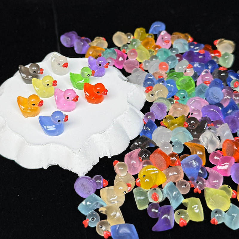 Luminous Duck Mini Figurine (glow in dark)