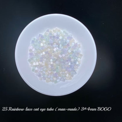 One bowl crystal bead- Felicity-can make 6pcs bracelets 8.25