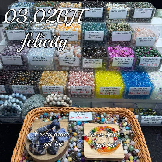 One bowl crystal bead- Felicity01-can make 6pcs bracelets 3.2