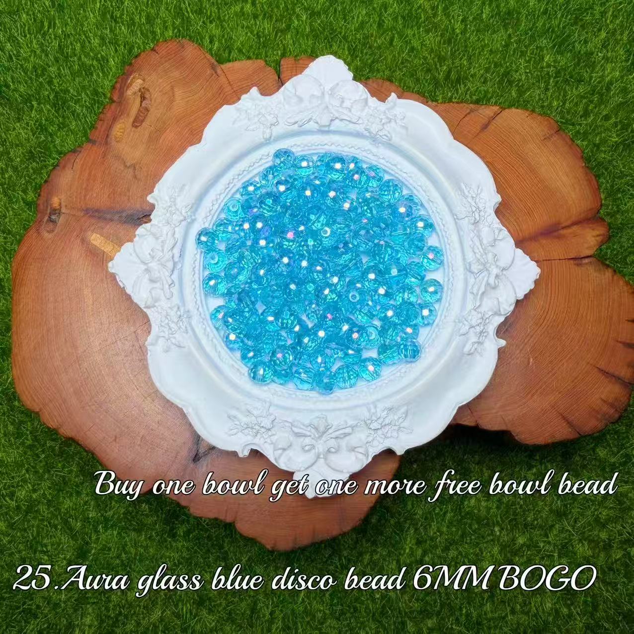 One bowl crystal bead- travis00-can make 6pcs bracelets 8.26
