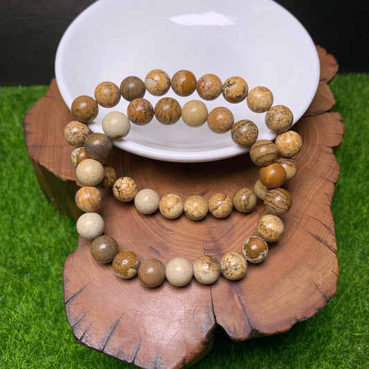 Dentric Jasper bracelet 8mm 1pc (SL111)