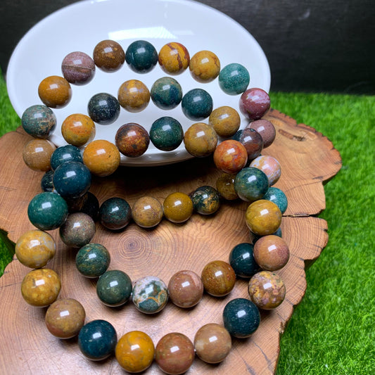 Ocean Jasper bracelet 10mm 1pc (SL70)