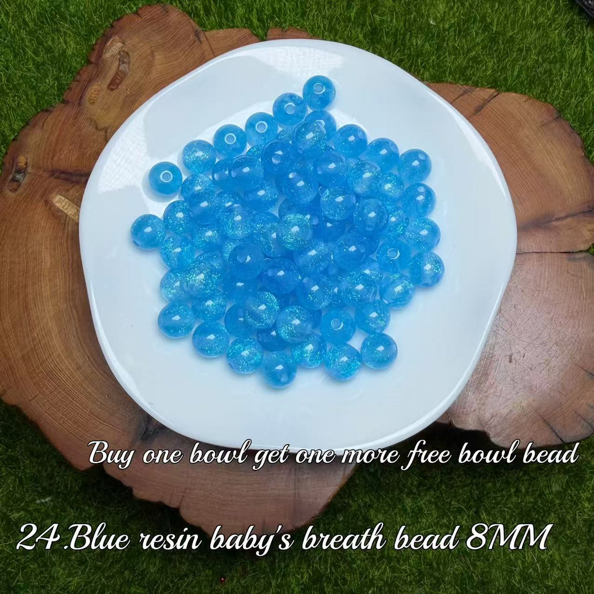 One bowl crystal bead- Felicity-can make 6pcs bracelets 10.7