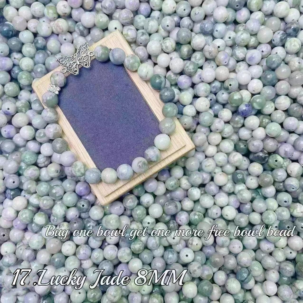 One bowl crystal bead- Felicity-can make 6pcs bracelets 9.21