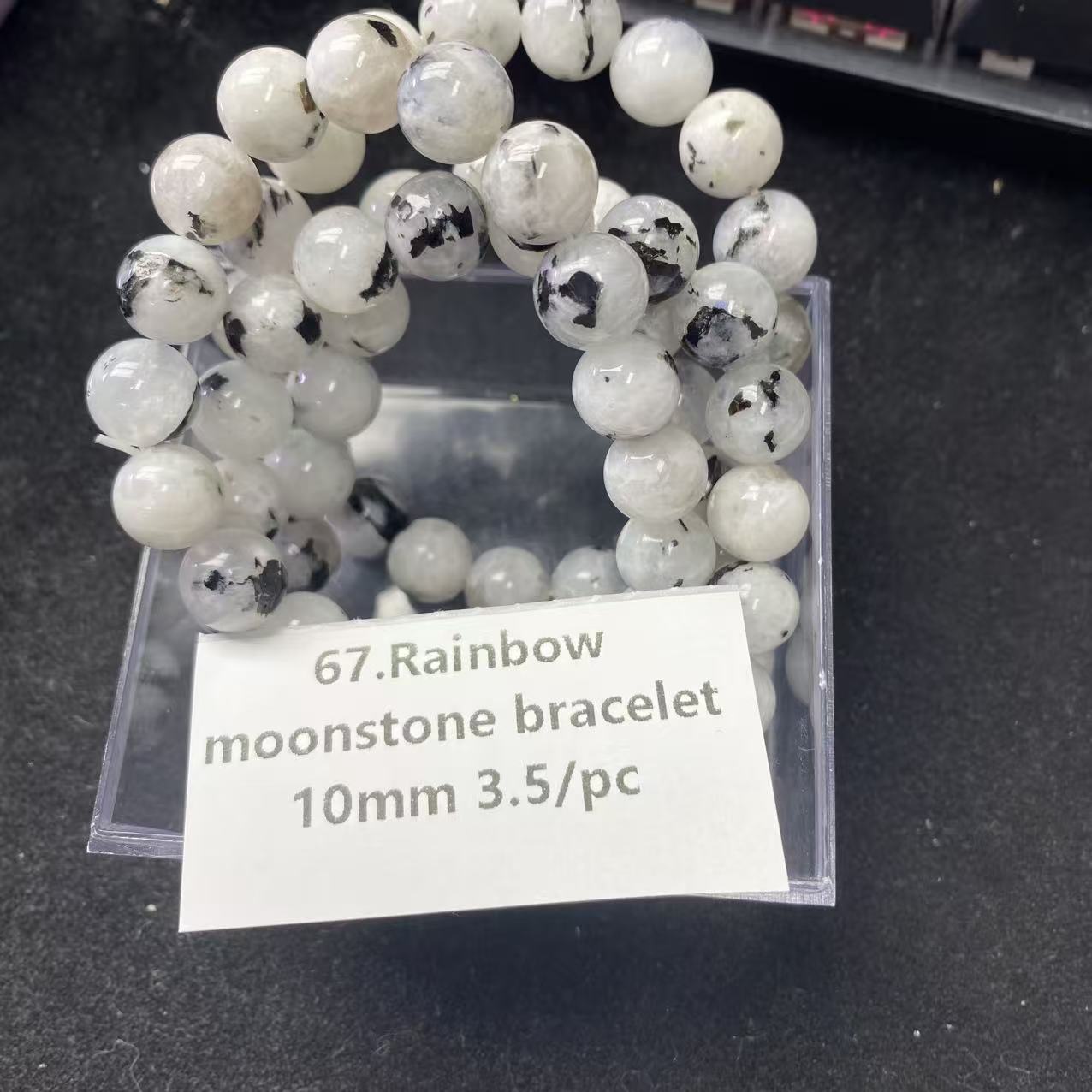 One bowl crystal bead- Felicity-can make 6pcs bracelets 7.25