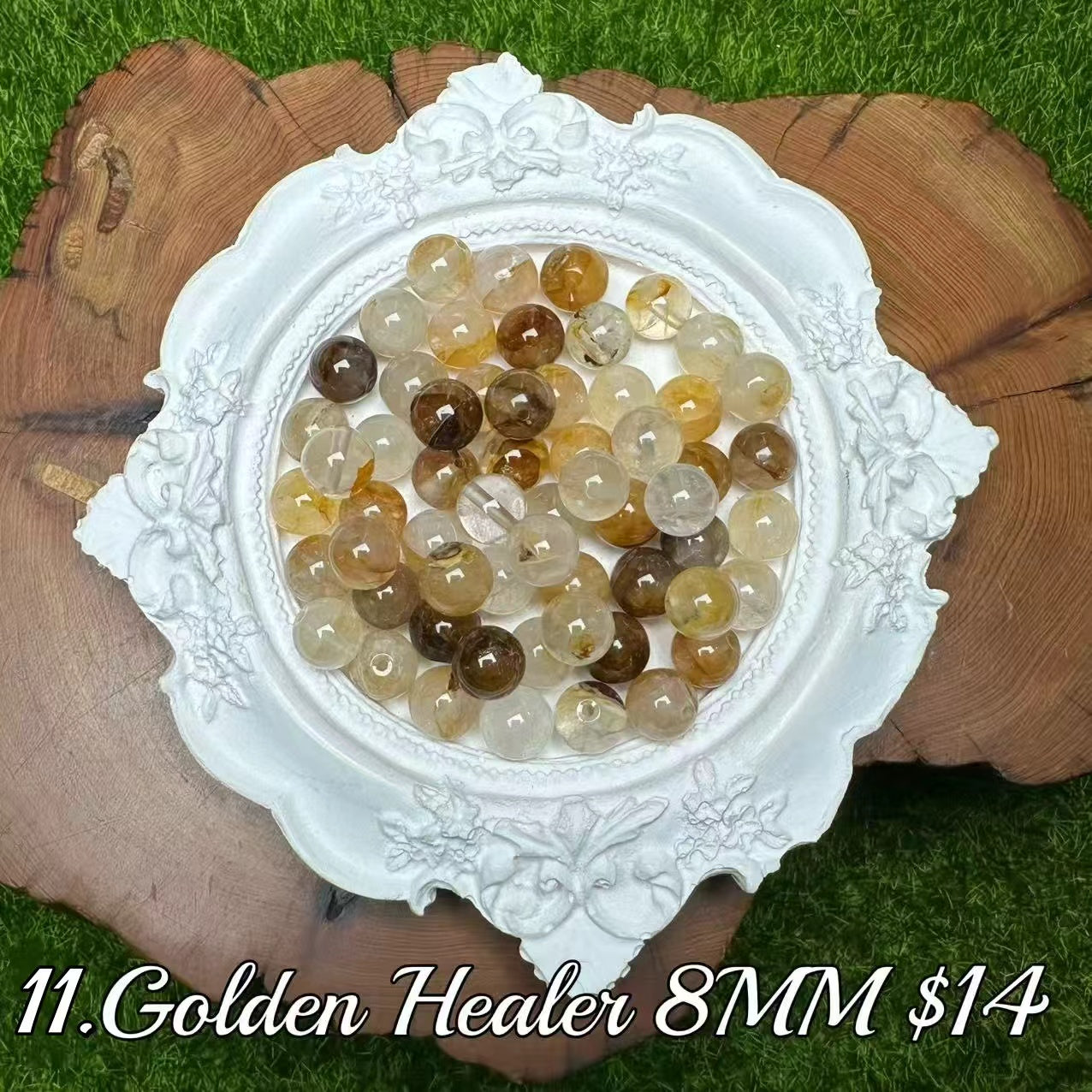 One bowl crystal bead- travis00-can make 6pcs bracelets 8.25