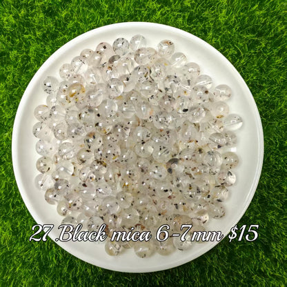 One bowl crystal bead- travis00-can make 6pcs bracelets 7.2