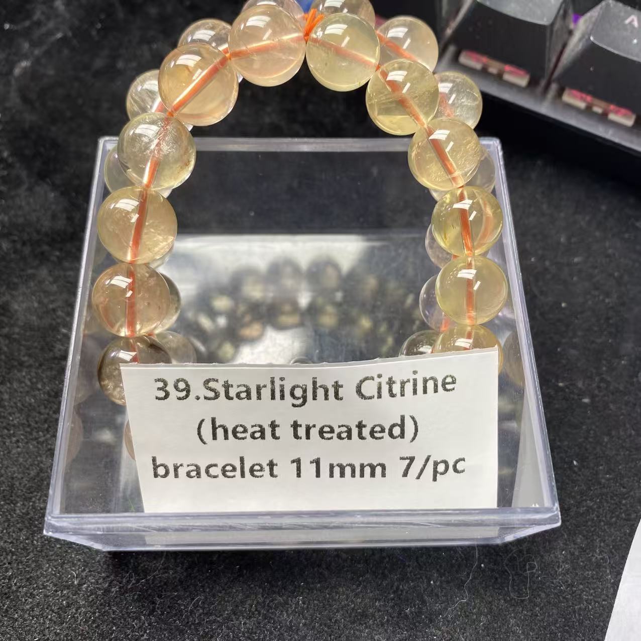 One bowl crystal bead- Felicity-can make 6pcs bracelets 6.17