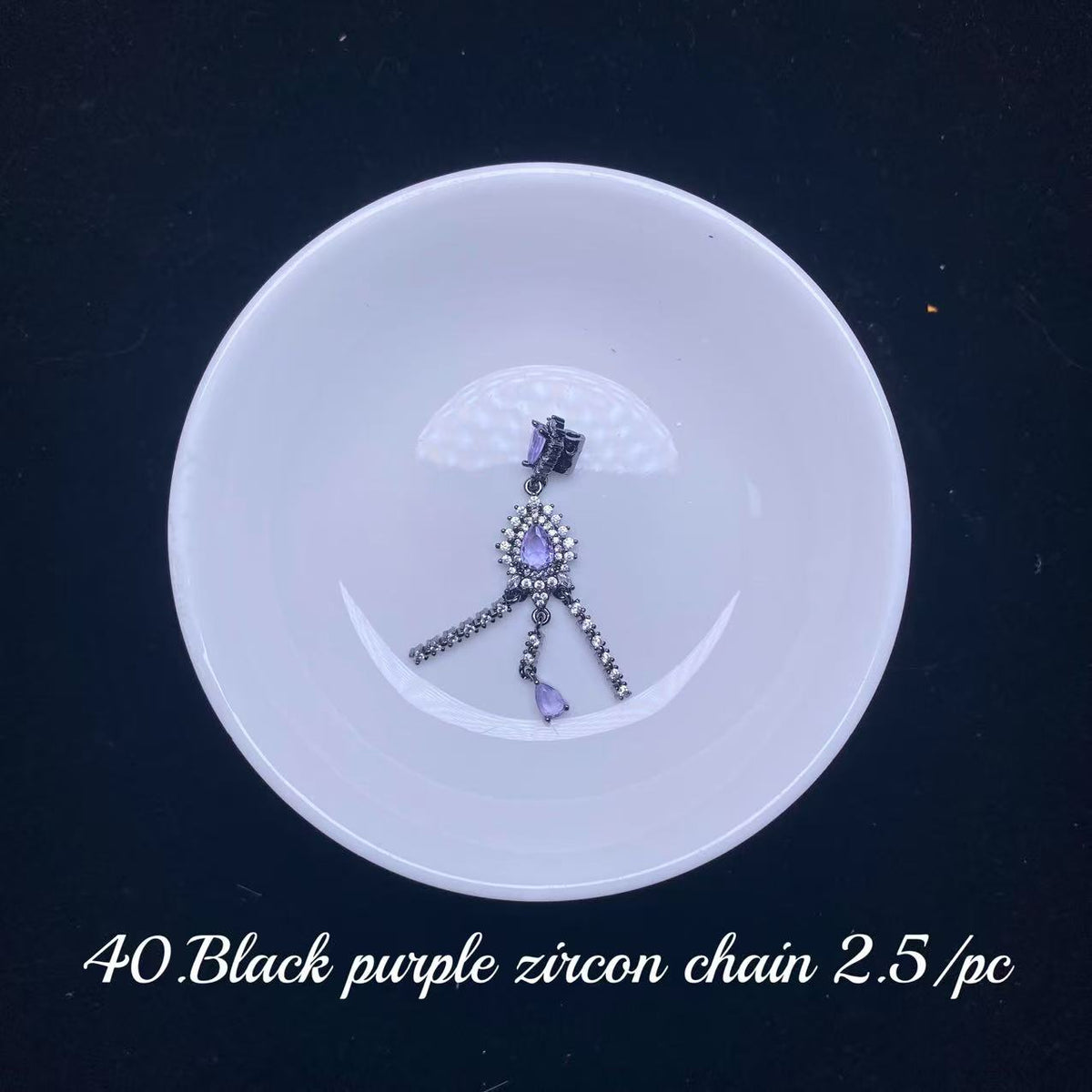 One bowl crystal bead- Felicity-can make 6pcs bracelets 10.7