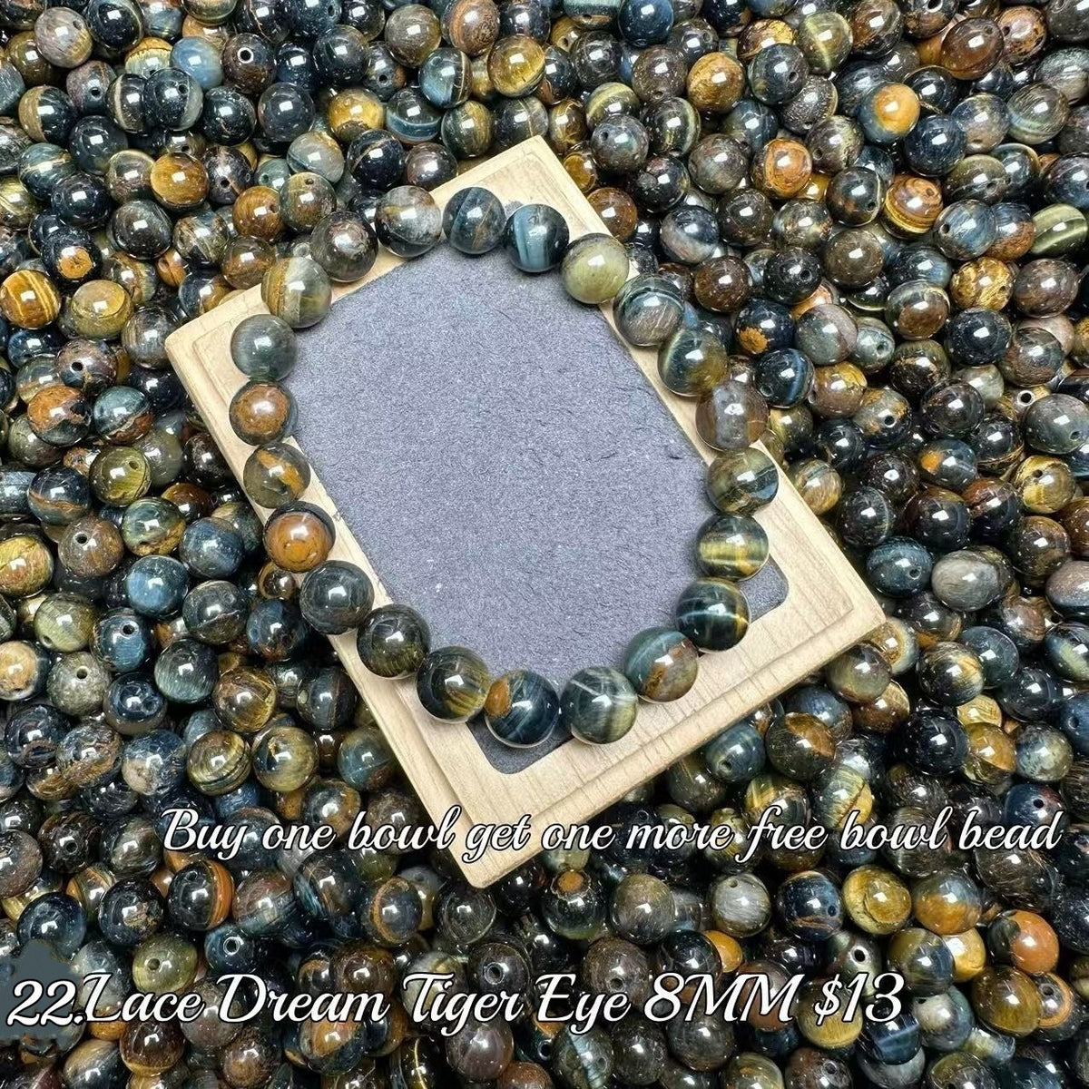 One bowl crystal bead- Felicity-can make 6pcs bracelets 10.12
